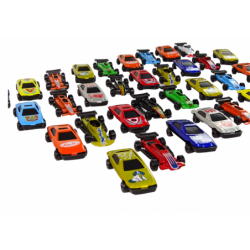 Resorcery Cars Racing Cars Set 36pcs.