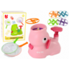 Arcade Game Catch Frisbee Elephant Catapult Pink