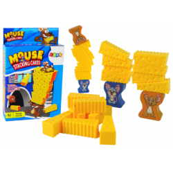 Cheese Tower Hungry Mouse Skill Game  Build a Cheese Tower