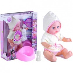 Doll Baby in a bathrobe Potty Nappy Playing Sounds 