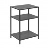 Side table SEAFORD 42x35xH63cm, black