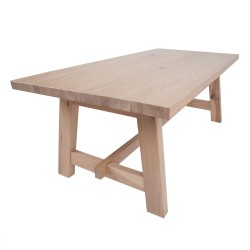 Coffee table BERGEN 120x60xH45cm, light oak