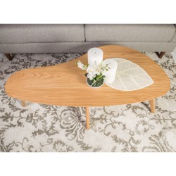Coffee table SCARLETTE 120x60xH38cm, oak