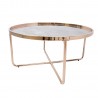 Coffee table ASTOR D80xH40cm gold