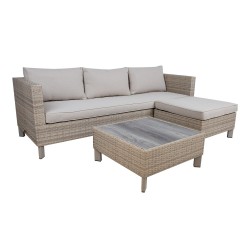 Set GERA sofa, ottoman, table