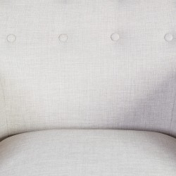 Кресло MOVIE 83x76xH83см, обивка  ткань, цвет  светло-серый