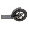 Air wheel scooter Snug Black 200mm