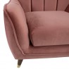 Armchair JOANNA old rose