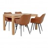 Dining set CHICAGO NEW table, 4 chairs (37048)