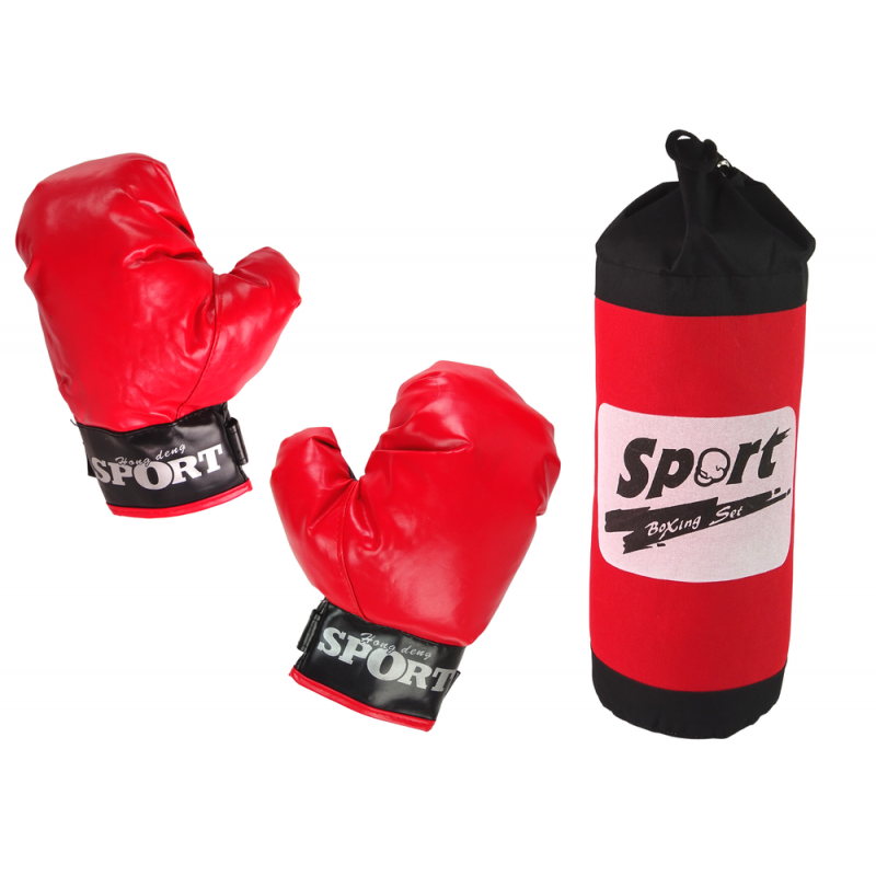 Boxing Set  Sack + Velcro gloves
