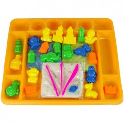 Magic Kinetic Sand + Accessories Glowing in the Dark ! A large set of up to  1.5