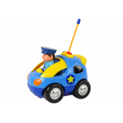 Remote control car for toddlers  Police + Policeman + Remote Control