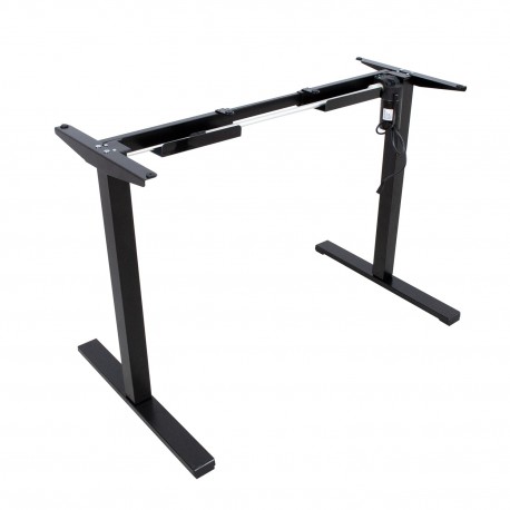 Table leg ERGO OPTIMAL with 1-motor, black