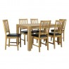 Dining set CHICAGO NEW table 140x90cm and 6 chairs