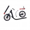 Accessories and parts for scooters